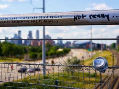 Martin Olav Sabo Bridge Graffiti, Minneapolis