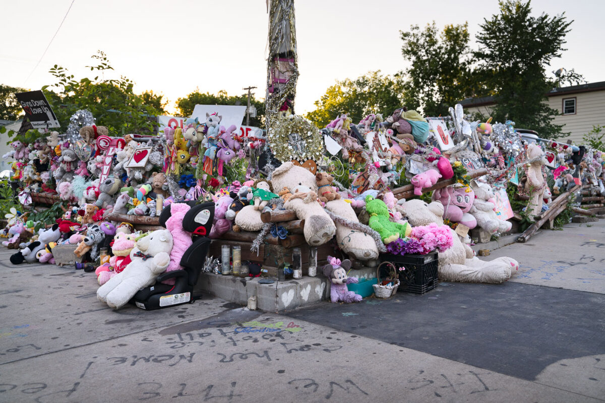 Memorial in Minneapolis for kids victim of gun violence