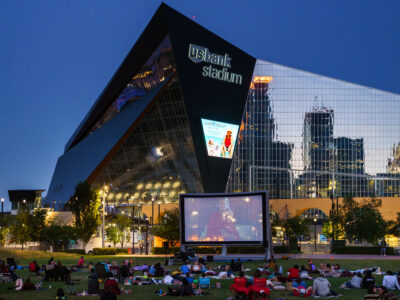Movies in the Park at US Bank Stadium, Minneapolis