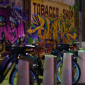 Nice Ride bike rentals in Minneapolis.
