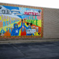 A mural on the side of North High School in North Minneapolis.