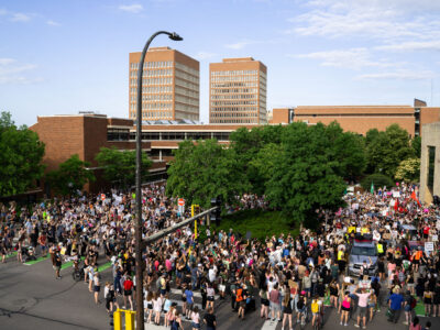 Roe V Wade Protest at University of Minnesota, Minneapolis