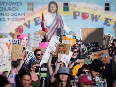 Minneapolis Protestors March for Reproductive Rights