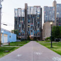 The towers at Cedar Riverside Plaza in South Minneapolis.