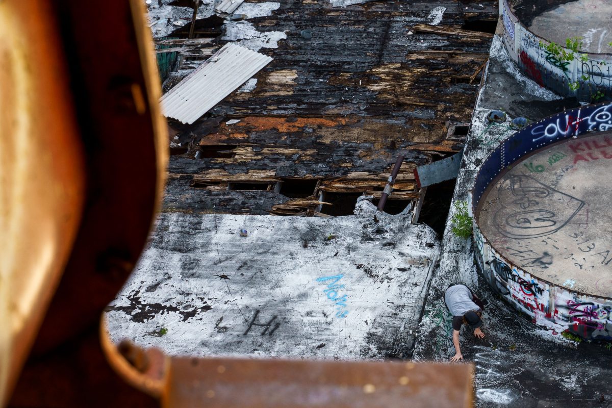 Burned Rooftop, Fruen Mill, Minneapolis