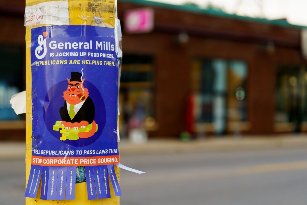 General Mills Price-Gouging Flyer, South Minneapolis