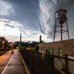 Storm clouds roll through Minneapolis on July 12, 2022.