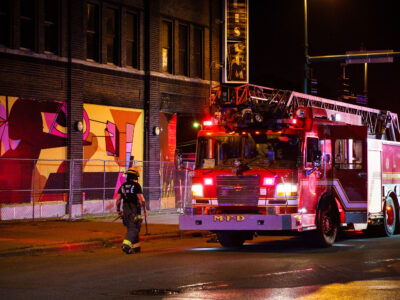 Coliseum Building Fire, East Lake Street, Minneapolis