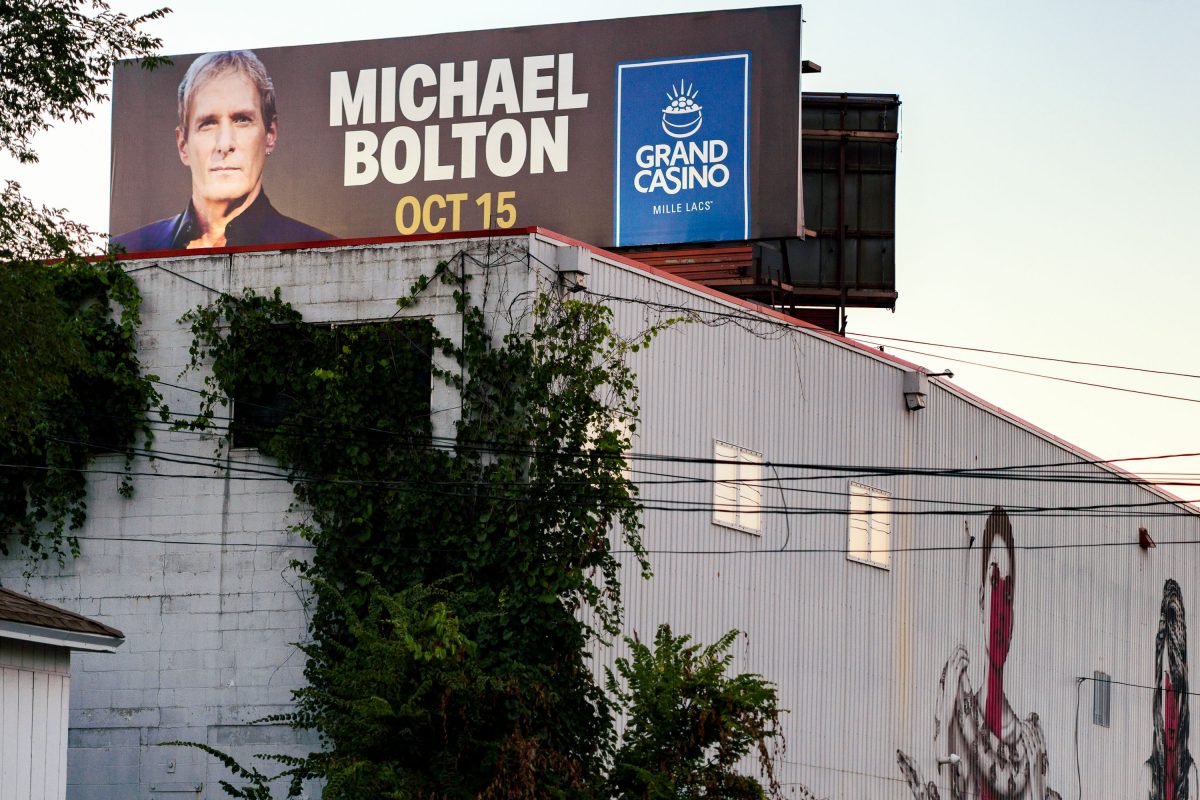Michael Bolton Billboard, Grand Casino Mille Lacs, Minneapolis