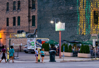 Washington Avenue in the North Loop Downtown Minneapolis