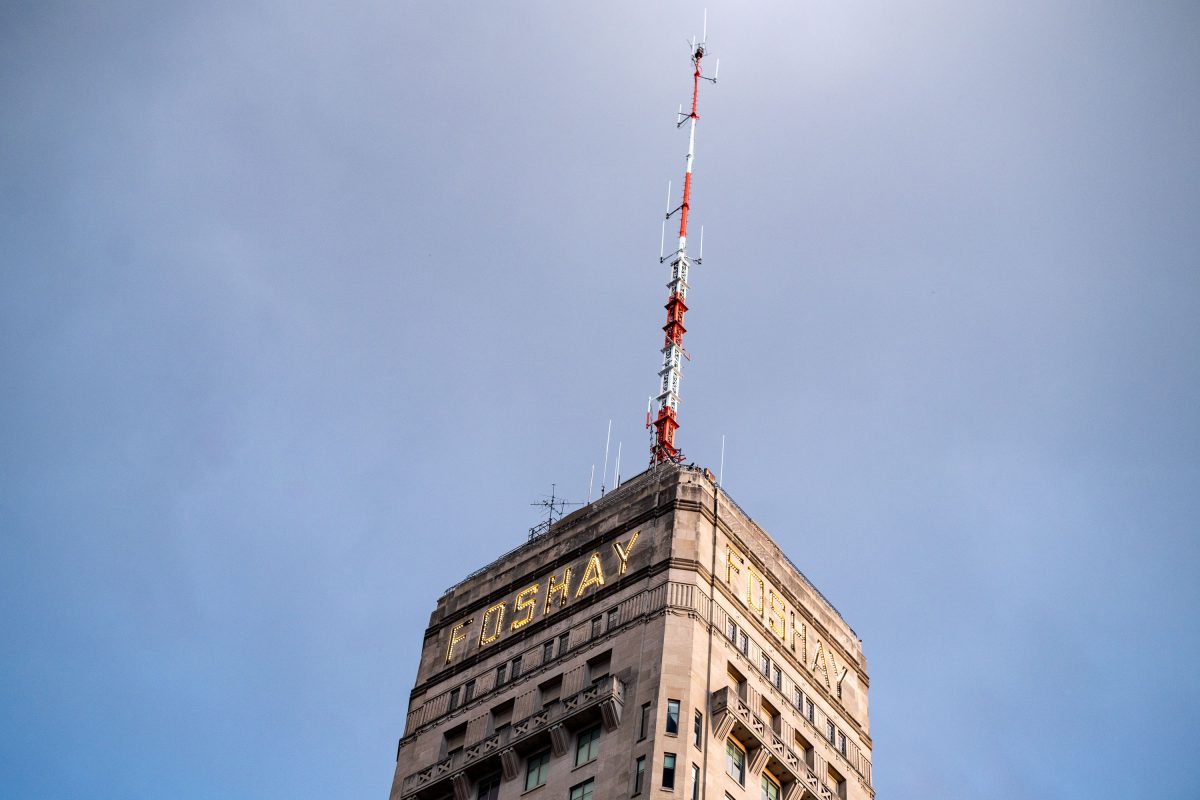 Antenna on the Foshay Tower in Downtown Minneapolis
