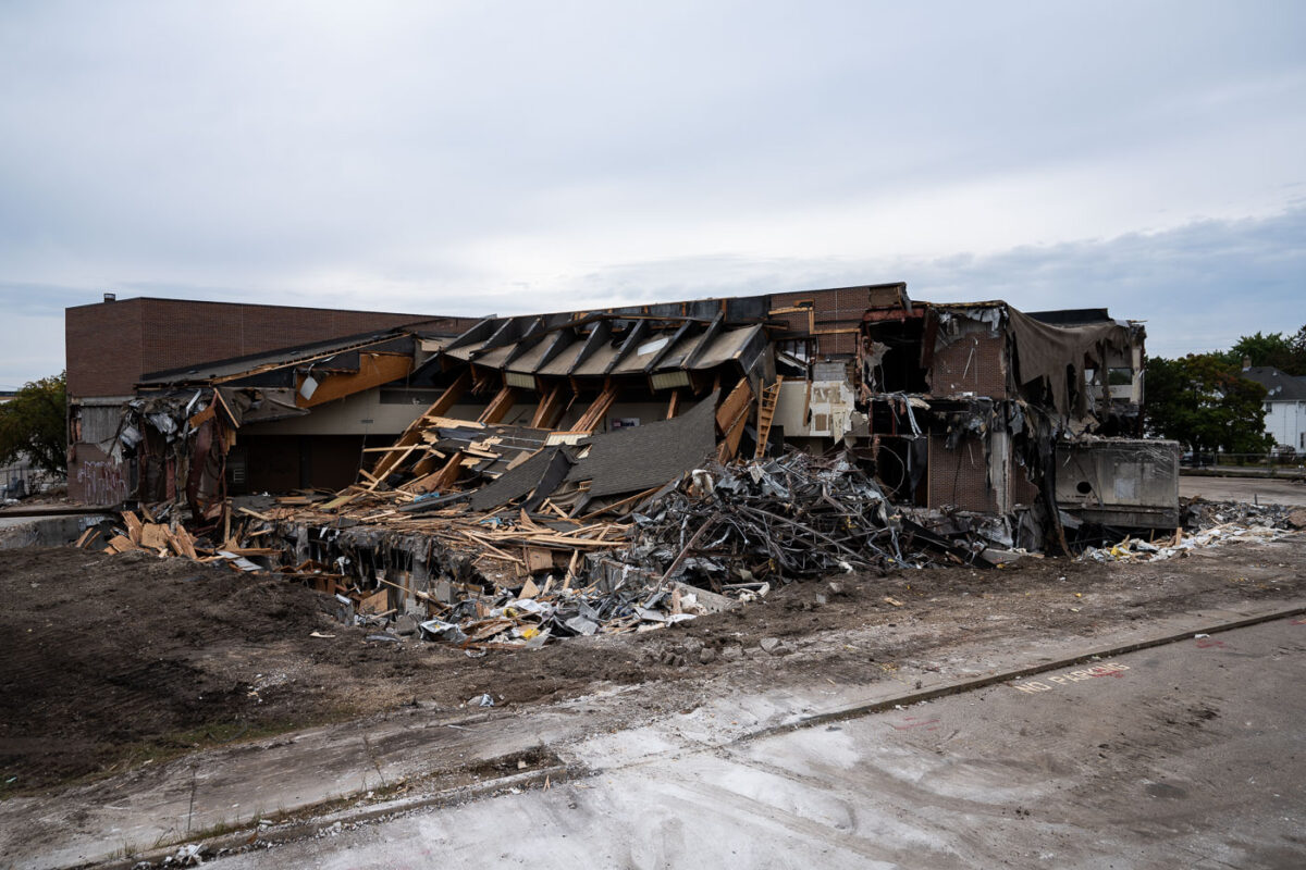 Demolition of US Bank Building After Fires