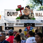 "Dump Walz" booth at the Minnesota State Fair.
