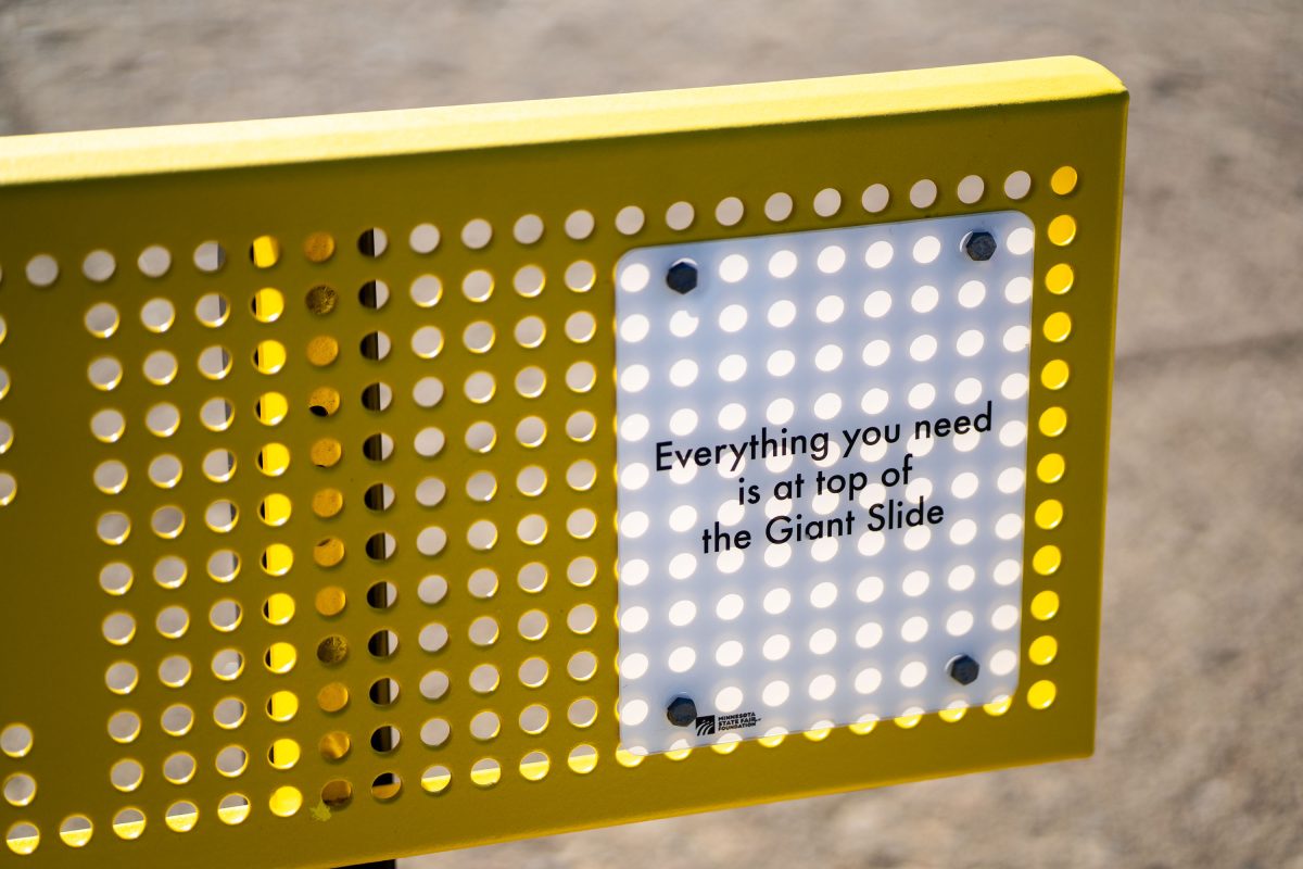 Giant Slide Sign, Minnesota State Fair