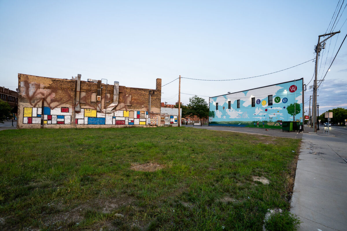 Grass At The Minnehaha Liquors Site