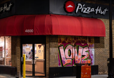 Pizza Hut on Chicago Avenue in Minneapolis.