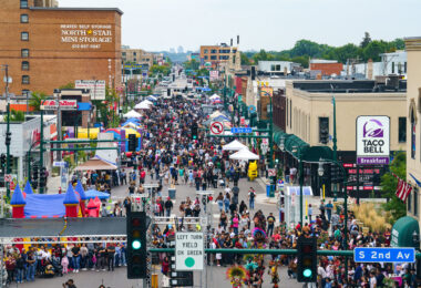 Mexico Independence Day Festival on Lake Street in Minneapolis.