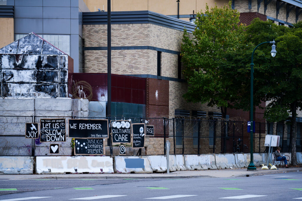 Minneapolis Police Third Precicnt, September 2022