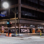 Tom's Watch Bar build out happening on Hennepin Avenue in Downtown Minneapolis.