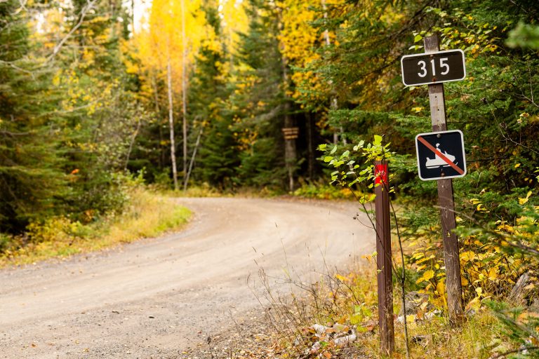 315 sign at Lima Grade at Gunflint Trail, Grand Marais 3 315 sign at Lima Grade at Gunflint Trail, Grand Marais