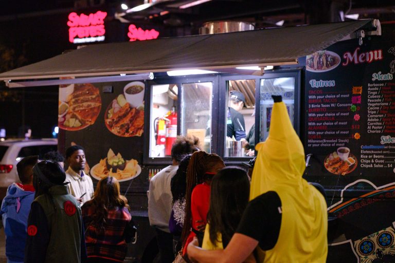 Food trucks on Halloween in Downtown Minneapolis 1 Food trucks on Halloween in Downtown Minneapolis