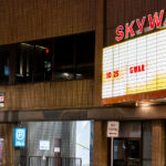 Gwar on the marquee of the Skyway Theatre in downtown Minneapolis.