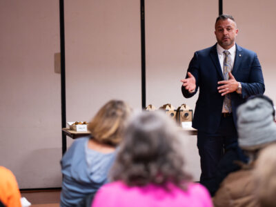 Minneapolis Police Chief Brian O'Hara at Stewart Park Community Meeting