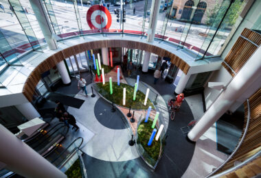 The new entrance at the flagship Target store in downtown Minneapolis.