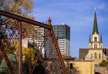 Nicollet Island East Bank in Minneapolis.