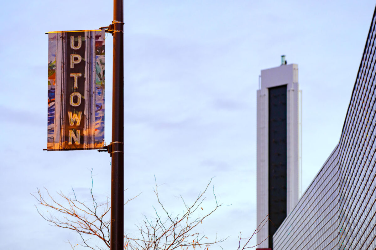 Uptown Banner on Hennepin Avenue