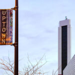 The missing uptown theatre letters. The developer says they are rehabbing them.