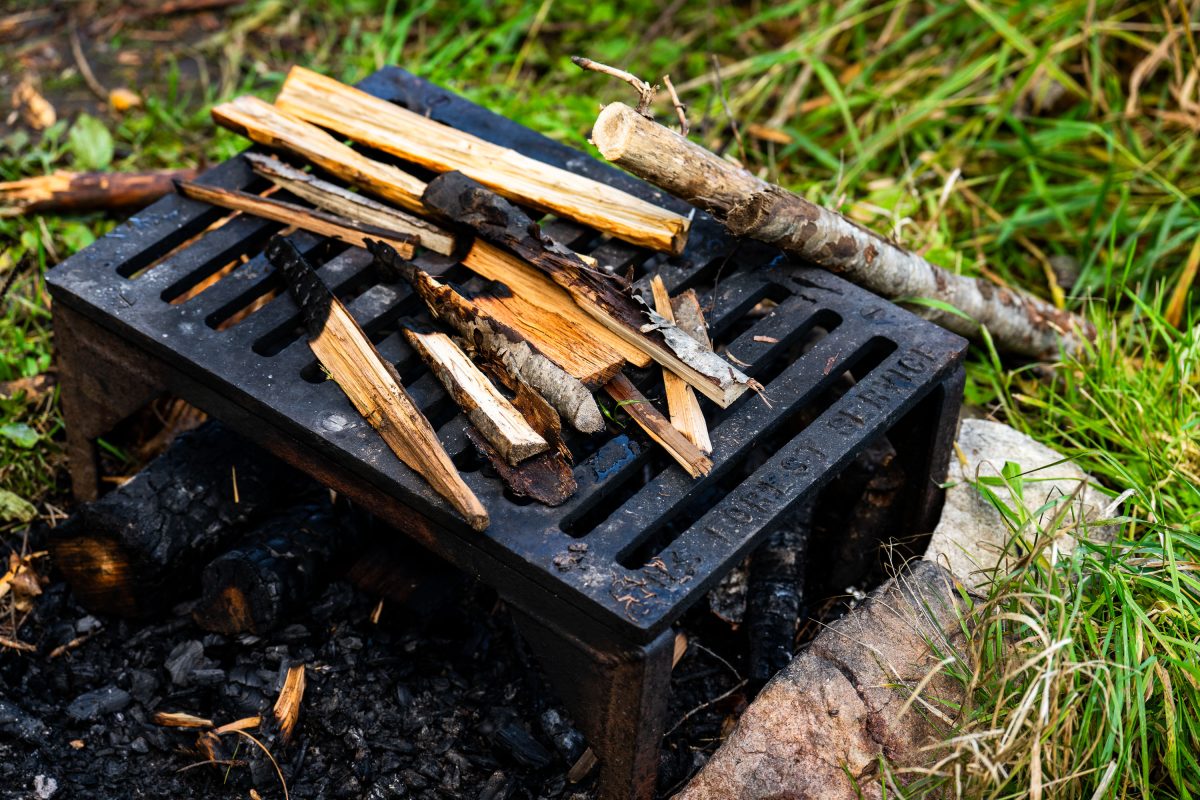 US Forest Service grate