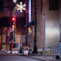 A Bird scooter on Girard in Uptown Minneapolis in November 2022.