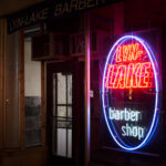 Lyn-Lake Barber Shop on Lyndale Avenue in South Minneapolis.