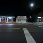 Metro Transit D-Line Chicago-Lake Transit Center on Chicago Avenue in Minneapolis.