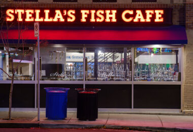 Stella's Fish Cafe on Lake Street in Minneapolis.