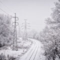 Theodore Wirth Park during a December 15th, 2022 snowfall.