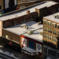 The Saloon and Brave New Workshop on Hennepin Avenue in downtown Minneapolis.