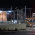 Security fencing installed again around the precinct just as written closing arguments are submitted in the case of Tou Thao.