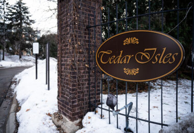 Cedar Isles condominiums in Minneapolis.