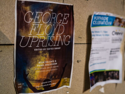 George Floyd Uprising Book Release Flyer, George Floyd Square