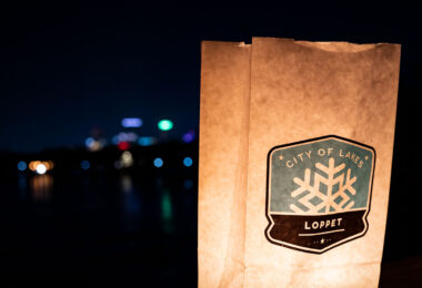The Luminary Loppet finally happened last night, although not on the Lake, after being pushed back from January due to heavy snow and warm weather. Thousands came out to whats easily the most lit event each year.