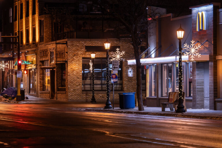 McDonald's at Hennepin and Lagoon in Uptown Minneapolis 3 McDonald's at Hennepin and Lagoon in Uptown Minneapolis on February 5, 2023.