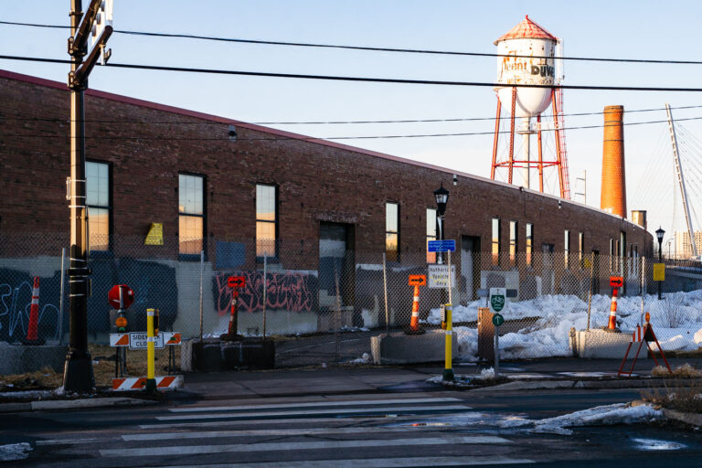 Roof Depot and the Midtown Greenway February 2023 1 Roof Depot Urban Farm property off the Midtown Greenway in Minneapolis on February 19, 2023.