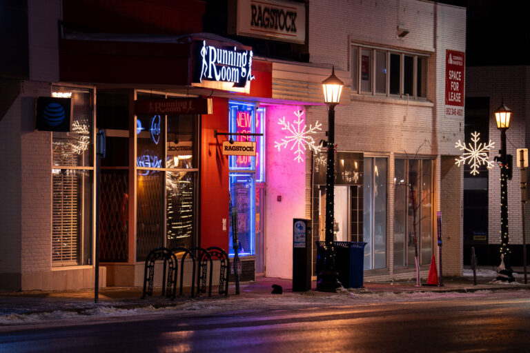 Running Room on Lake Street in Uptown Minneapolis 1 Running Room and Ragstock on Lake Street in Uptown Minneapolis on February 5, 2023.