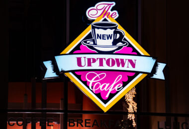 The New Uptown Cafe on Hennepin Avenue in Minneapolis.