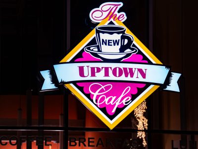 The New Uptown Cafe Sign, Hennepin Ave, Minneapolis