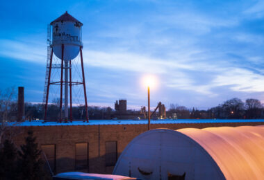 Roof Depot Urban Farm property in South Minneapolis on February 18, 2023.