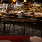 Looking inside the closed Williams Pub on Hennepin Avenue in Uptown Minneapolis.