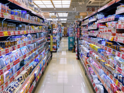 Tokyo Convenience Store Aisle